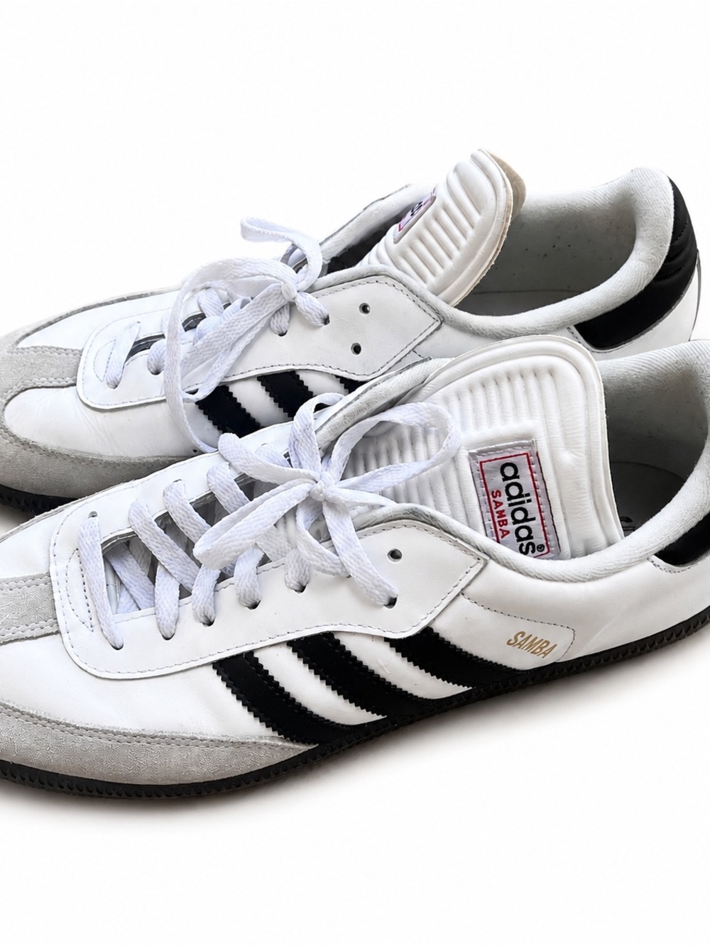 Adidas Samba Classic White Black Men's Size 12 Indoor Soccer Shoes 772109